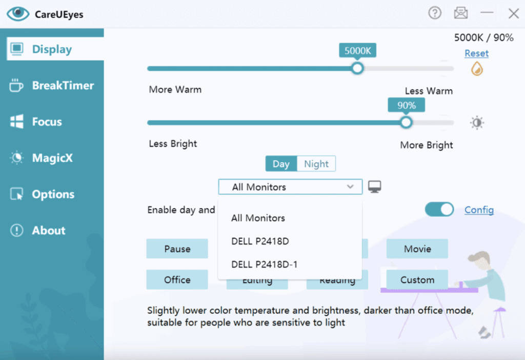 CareUEyes tool