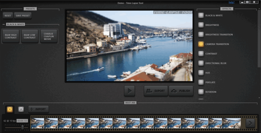 Time-Lapse Tool