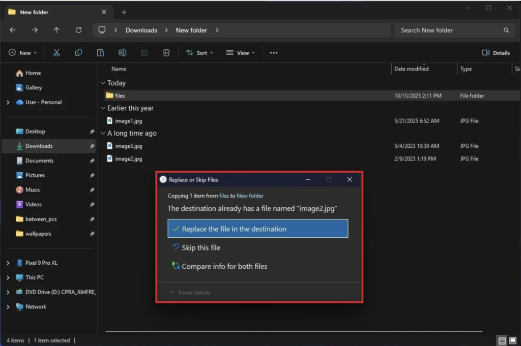 File Explorer Dark Mode